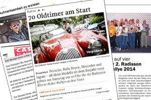 Pressemitteilungen rund um die Radisson-Rhein-Ruhr-Rallye - als PDF-Datei öffnen 